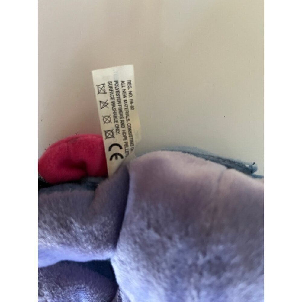 Disney Eeyore Plush Beanbag Friend Vintage NWT - Picture 6 of 6